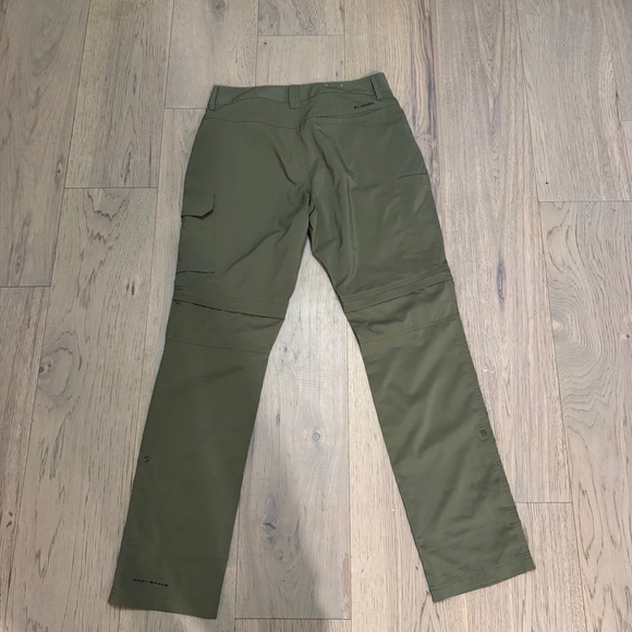 Columbia Women's Leslie Falls Trousers Omnishade Stone Green 8 - Picture 8 of 13